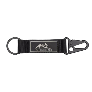 Klíčenka s karabinou logo HELIKON-TEX ČERNÁ