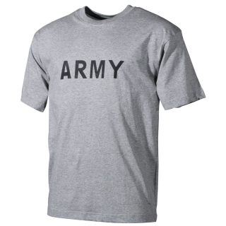 Triko US ARMY ŠEDÉ vel. S