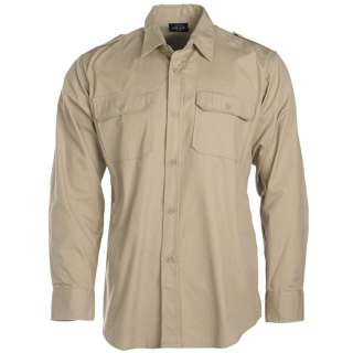 Košile TROPICAL na knoflíky KHAKI vel. 3XL