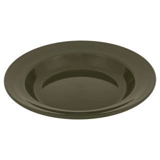 Talíř hluboký plastový 22 cm ZELENÝ