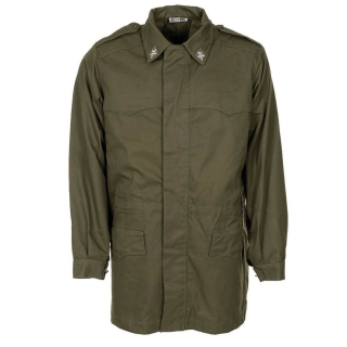 Kabát M75 ITALSKÁ parka ZELENÁ vel. 58 L