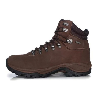 Boty OUTDOOR CNL kožené HNĚDÉ vel. 40