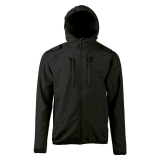 Bunda softshellová DYNAMIC FORCE FLEX-TECH ČERNÁ vel. XL