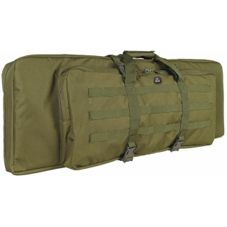 Taška na dvě pušky 90cm MODULAR s popruhy na záda ZELENÁ