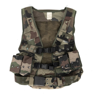 Vesta taktická ASSAULT COMBAT francouzská se sumkami CCE TARN použitá