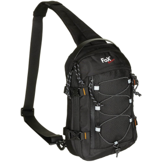 Batoh COMPACT SLING přes jedno rameno ČERNÝ