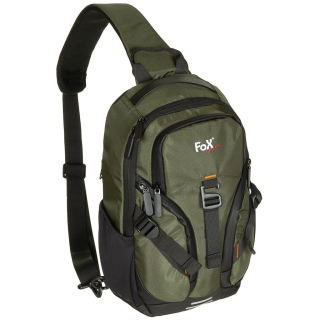 Batoh TRAVEL SLING přes jedno rameno ZELENÝ