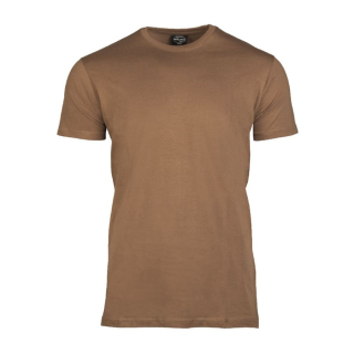 Triko krátký rukáv US STYLE HNĚDÉ vel. 3XL