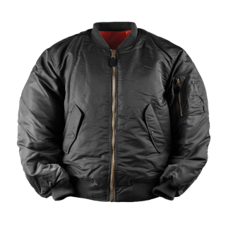 Bunda bomber MA1® BASIC ČERNÁ vel. XS