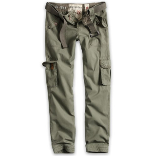 Kalhoty dámské PREMIUM SLIMMY ZELENÉ vel.XL/40