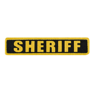 Nášivka SHERIFF 12,7 x 2,5 cm ŽLUTÁ