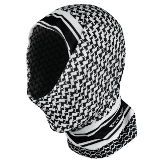 Šátek MULTI-WRAP multifunkční SKULL ČERNO-BÍLÝ