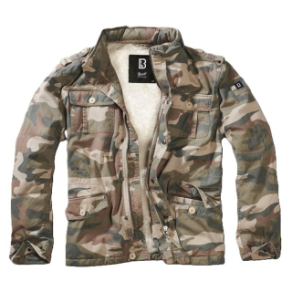 Bunda BRITANNIA JACKET zateplená LIGHT WOODLAND vel. L