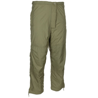Kalhoty zateplené britské THERMAL PCS celorozepínací vel. XL