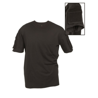 Triko TACTICAL krátký rukáv ČERNÉ vel. XXL