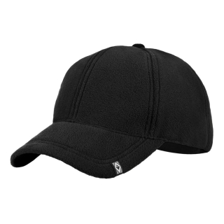 Čepice baseball FLEECE ČERNÁ