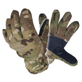 Rukavice zimní zateplené TacOp camo vel. XL