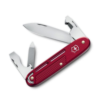Nůž kapesní SYNERGY ALOX 93 mm ČERVENÝ
