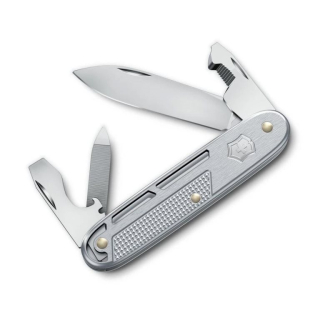 Nůž kapesní SYNERGY ALOX 93 mm STŘÍBRNÝ