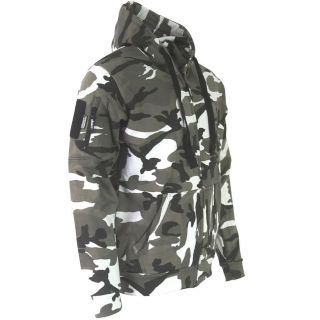 Mikina s kapucí SPEC-OPS maskování URBAN CAMO METRO vel. L