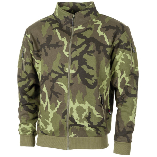 Mikina za zip TACTICAL maskáčová vz.95 Les vel. 4XL