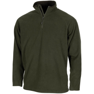 Mikina TROYER microfleece ZELENÁ vel. XXL