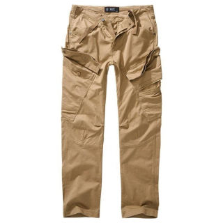 Kalhoty ADVEN SLIM FIT PÍSKOVÉ CAMEL vel. L