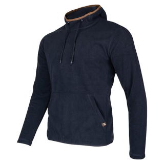 Mikina s kapucí COUNTRY fleece MODRÁ NAVY vel. 3XL