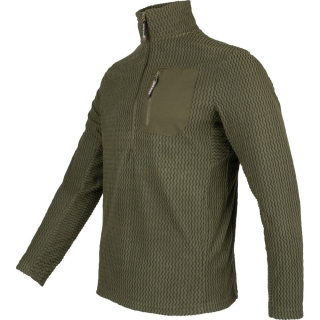 Mikina lehká Z FLEECE PULLOVER ZELENÁ vel. M