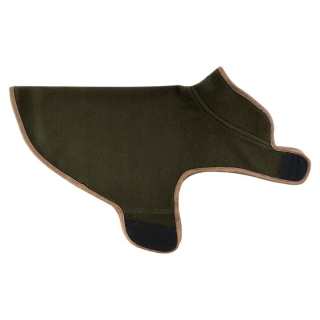 Vesta pro psa FLEECE TMAVĚ ZELENÁ vel. XL