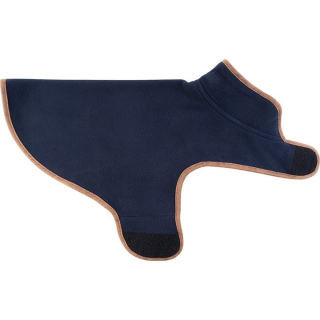 Vesta pro psa FLEECE TMAVĚ MODRÁ vel. XXL