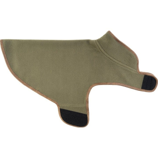 Vesta pro psa FLEECE SVĚTLE ZELENÁ vel. M