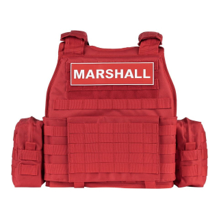 Vesta taktická Marshall ČERVENÁ