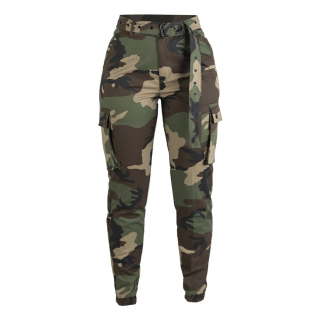 Kalhoty dámské ARMY WOODLAND vel. M