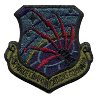 Nášivka USAF COMMUNICATIONS COMMAND