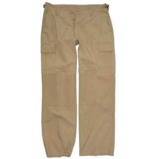 Kalhoty dámské US BDU rip-stop předeprané KHAKI vel. S
