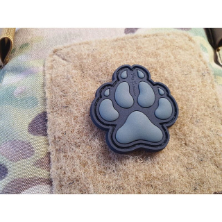 Nášivka K9 psí tlapa plastová velcro RANGER GREEN