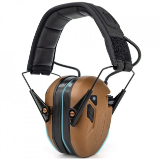 Sluchátka elektronická M300T s BlueTooth COYOTE BROWN