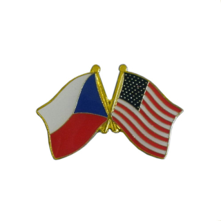 Odznak vlajky přátelství ČR x USA