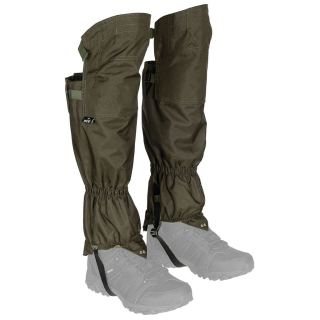 Spinky/návleky OVERKNEE vysoké na kolena se zipem ZELENÉ
