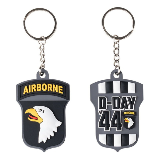 Klíčenka 101st AIRBORNE D-DAY 3D PVC barevná