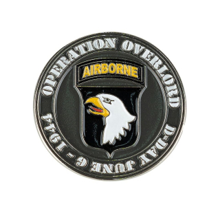 Odznak 101 AIRBORNE OPERATION OVERLORD