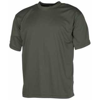 Triko Tactical prodyšné rychleschnoucí ZELENÉ