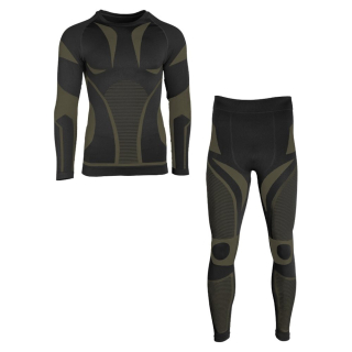 Komplet funkční PERFORMANCE spodky a triko ČERNÝ vel. XXL-3XL