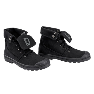 Boty MILITARY SNEAKER plátěné ČERNÉ