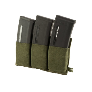 Sumka elastická otevřená pro 3 zásobníky M4/M16 ZELENÁ