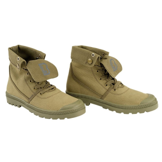 Boty MILITARY SNEAKER plátěné ZELENÉ vel. 42