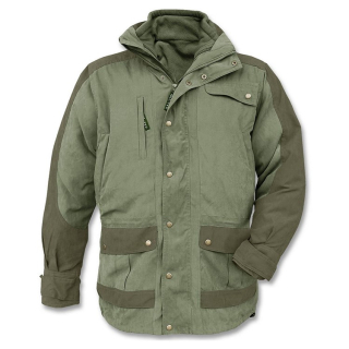 Bunda HUNTER lovecká s FLEECE vložkou ZELENÁ vel. 3XL
