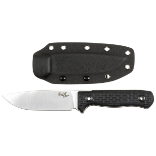 Nůž BUSHCRAFT s kydexovým pouzdrem ČERNÝ