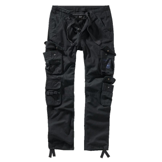 Kalhoty PURE SLIM FIT vintage ČERNÉ vel. L